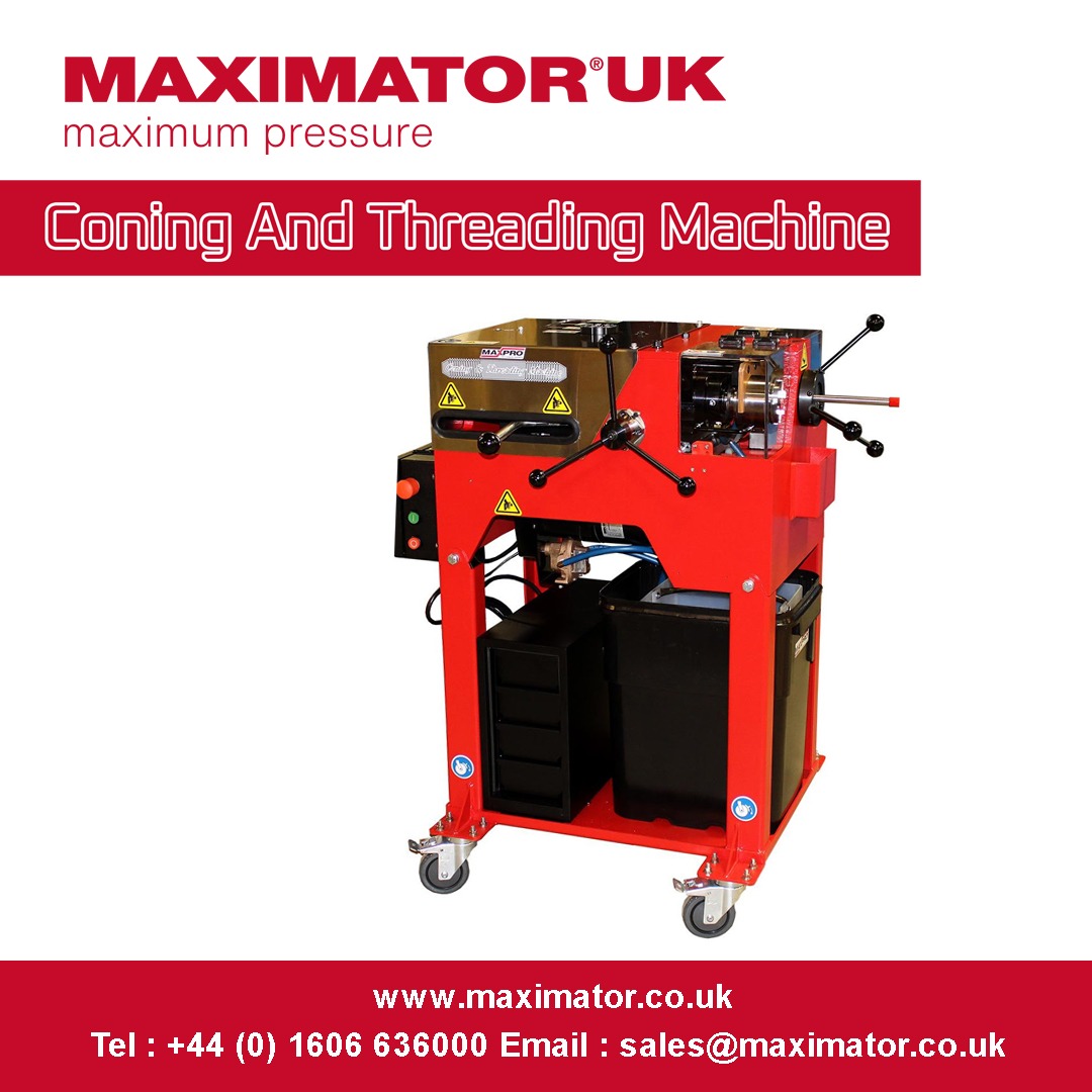 Threading And Con Ing Coning And Threading Machine – Maximator UK
