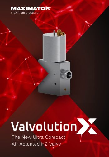 Maximator ValvolutionX - The New Ultra Compact Air Actuated Hydr